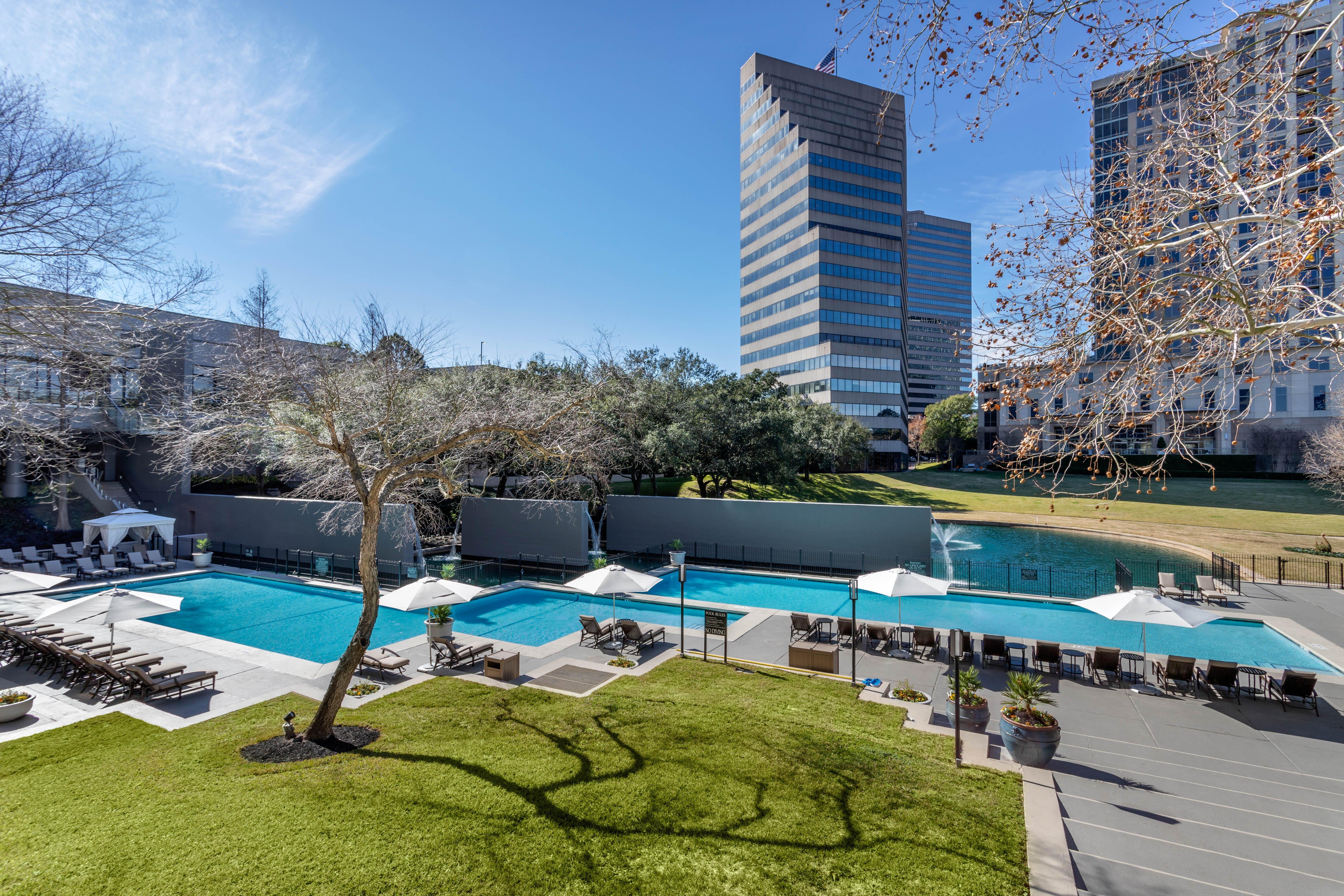 Omni Houston Hotel Bagian luar foto